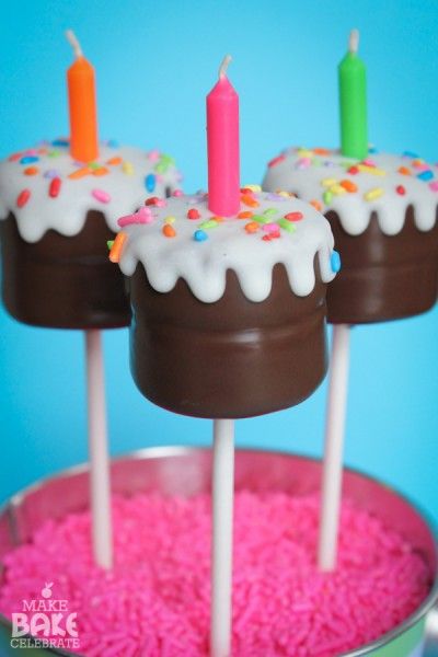 Birthday Cake Pops