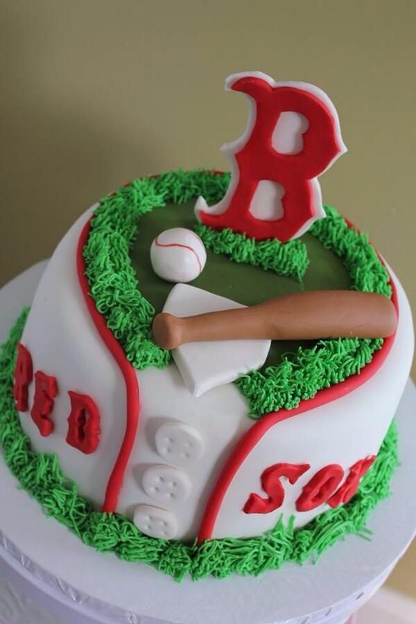 Boston Red Sox Cake