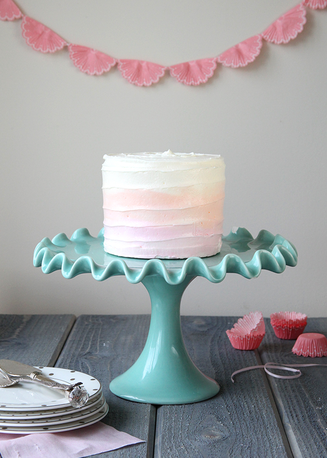 Buttercream-Watercolor-Cake