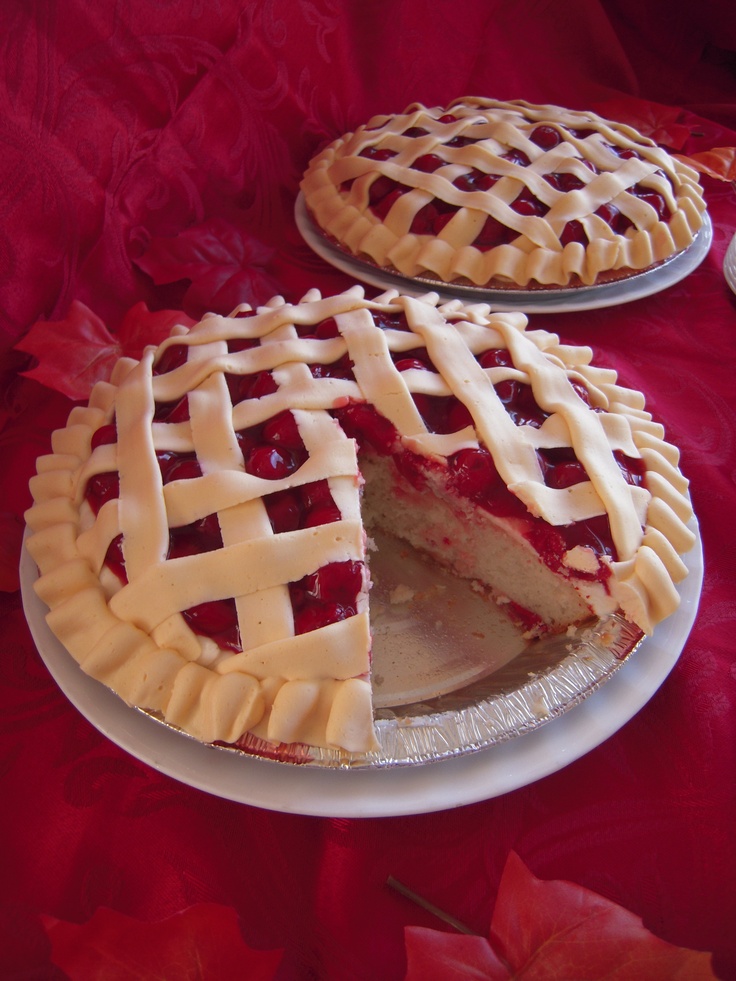 Cake That Looks Like Cherry Pie