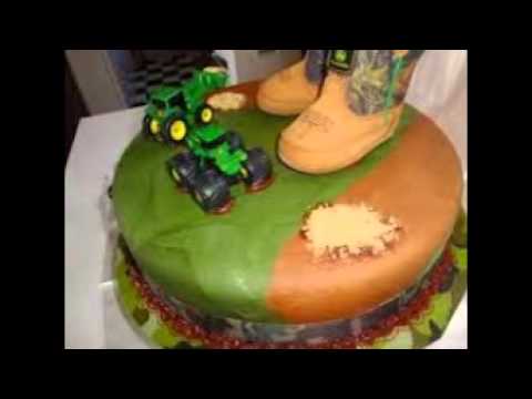 Camo Baby Shower Cake