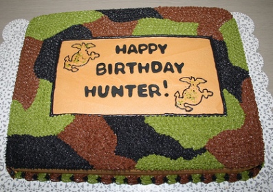 Camouflage Birthday Cake Ideas