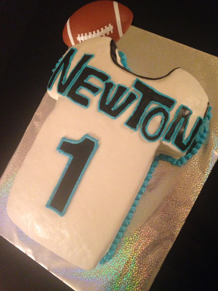 Carolina Panthers Birthday Cake