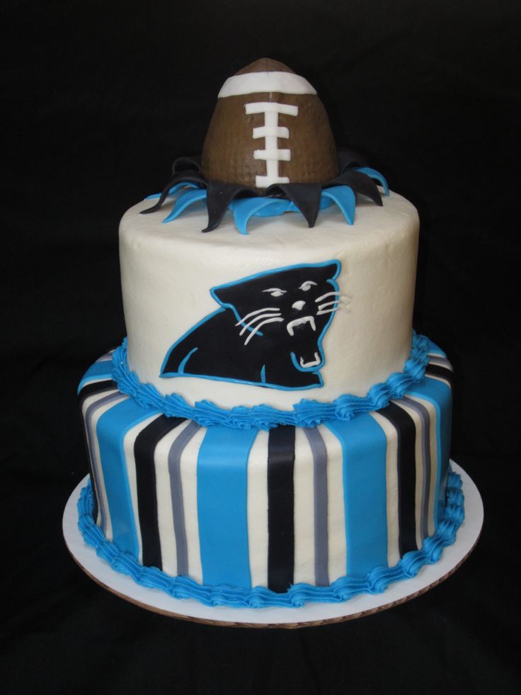 Carolina Panthers Birthday Cake