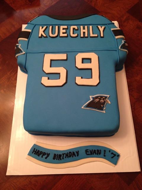 Carolina Panthers Birthday Cake