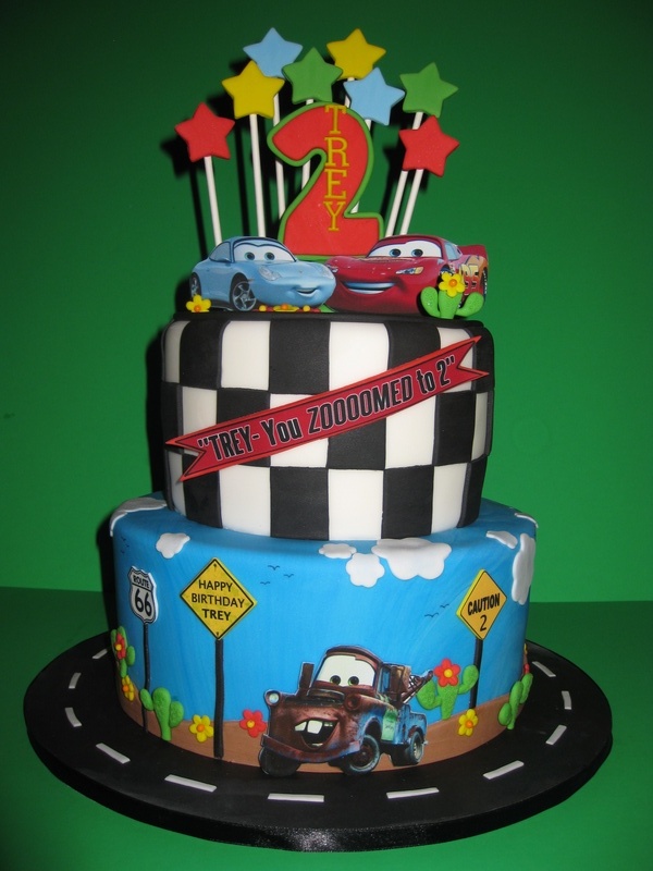 Cars Birthday Cake