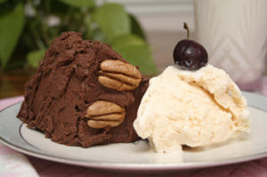 Chocolate Ice Cream and Cake