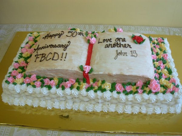 Church Anniversary Cakes Ideas