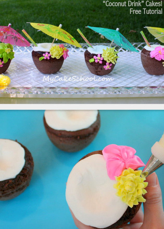 Coconut Drink Cakes