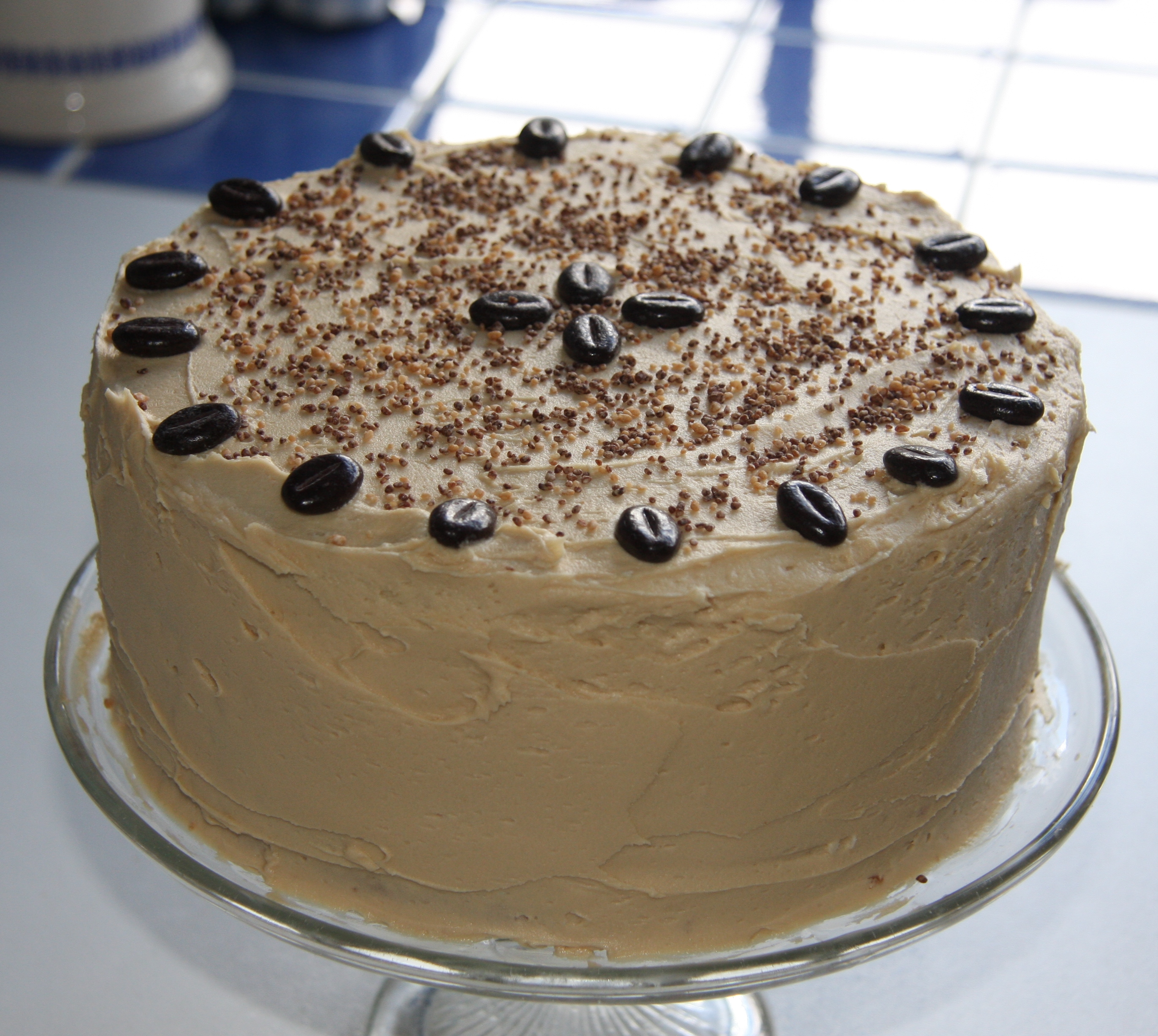 Coffee Birthday Cake