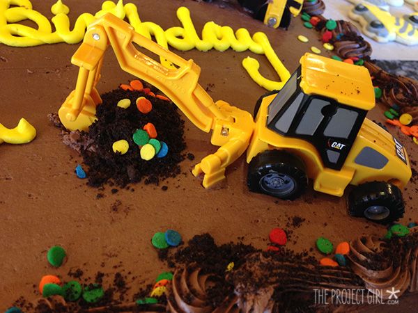 Construction Birthday Cake