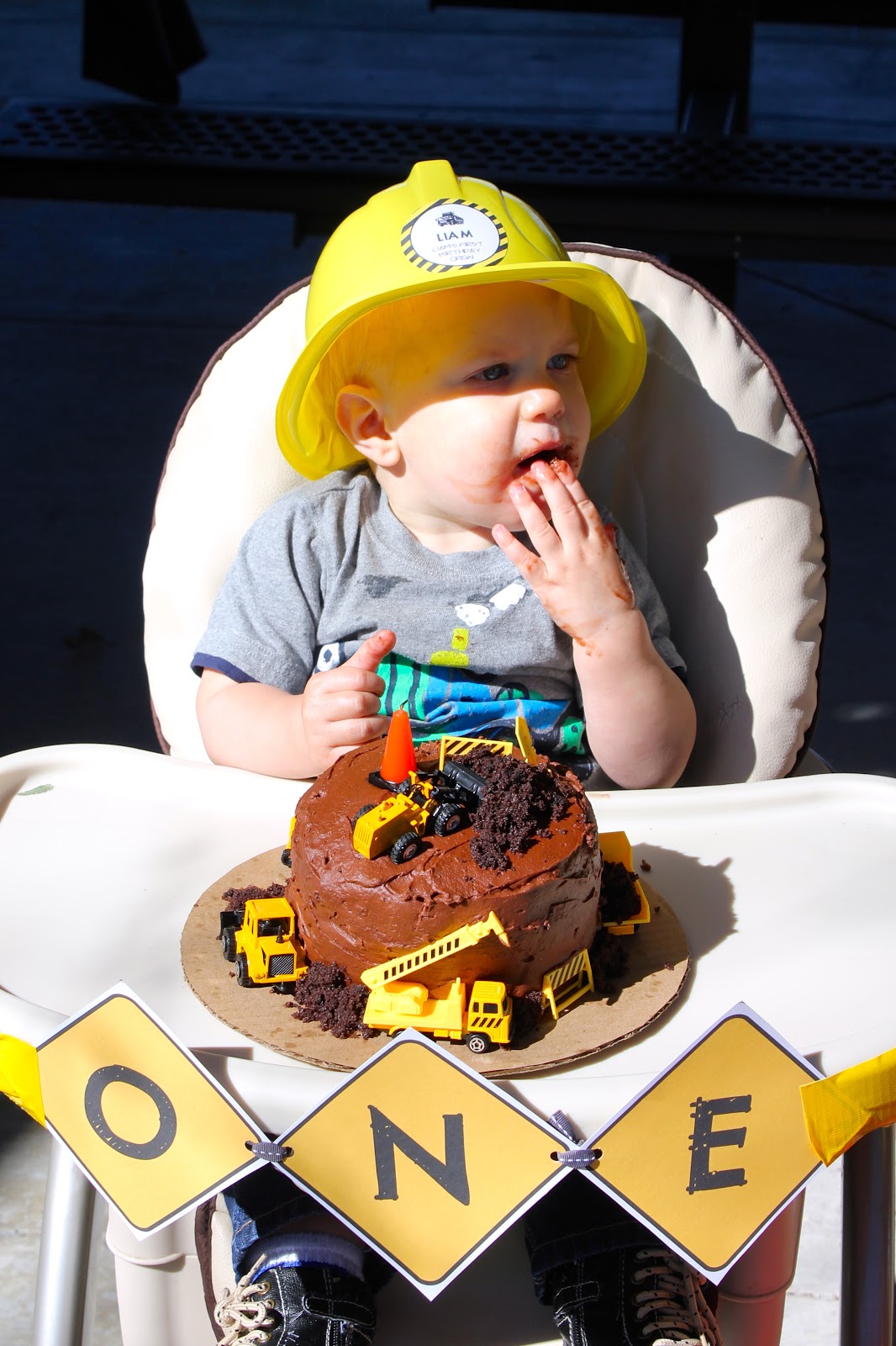 Construction First Birthday Party