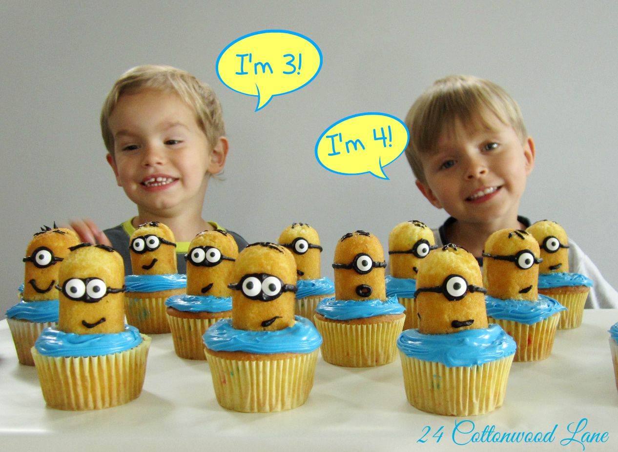 Cupcake Minion Birthday Ideas