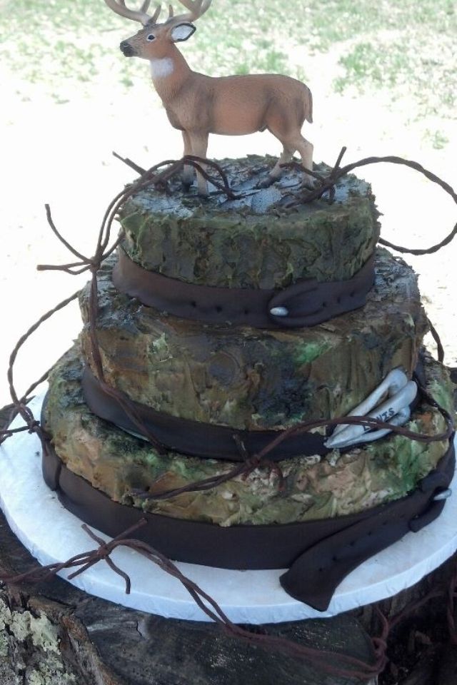 Deer Hunting Cake