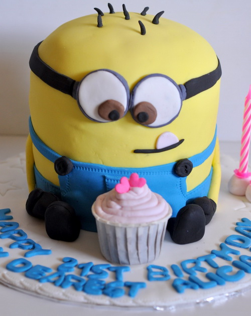 Despicable Me Birthday Cake