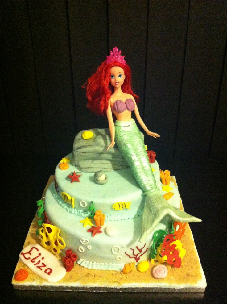 Disney Ariel Little Mermaid Cake