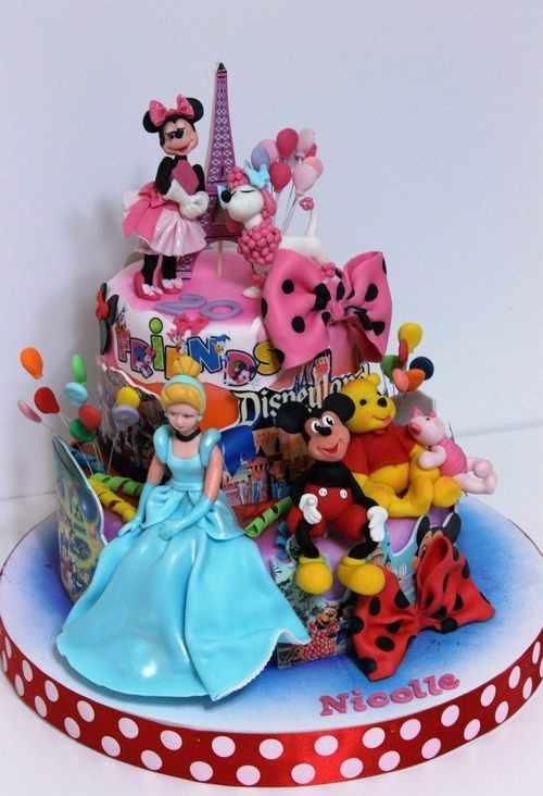 Disney Birthday Cake