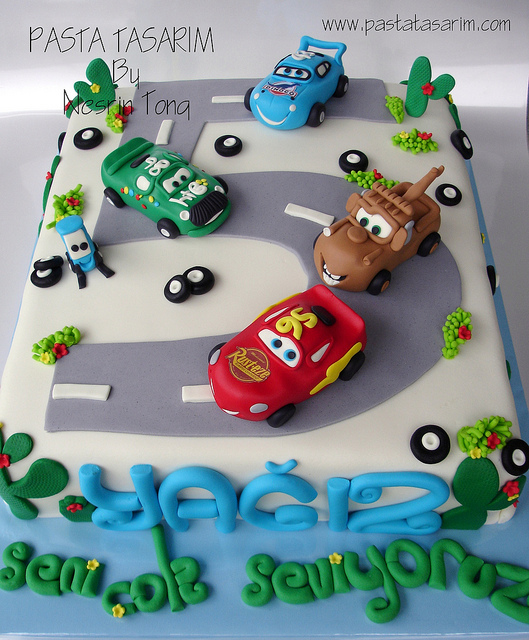 Disney Cars Birthday Sheet Cakes