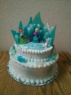 Disney Frozen Birthday Cake