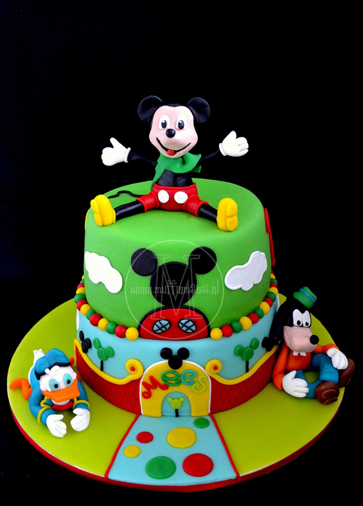 Disney Mickey Mouse Birthday Cake