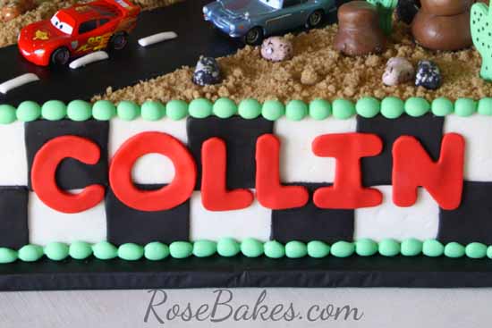 Disney Pixar Cars Cake