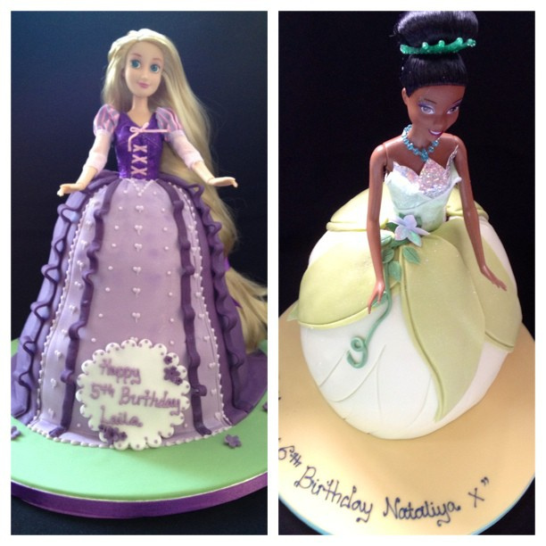 Disney Princess Tiana Birthday Cake