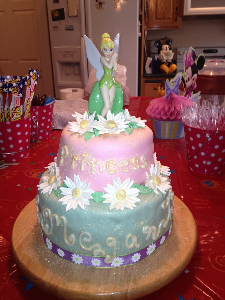 Disney Tinkerbell Birthday Cake