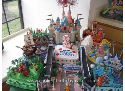 Disneyland Birthday Cake