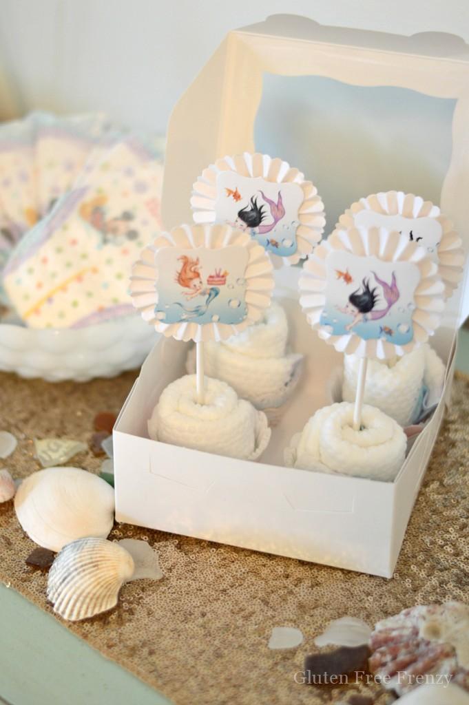 DIY Baby Shower Cupcakes