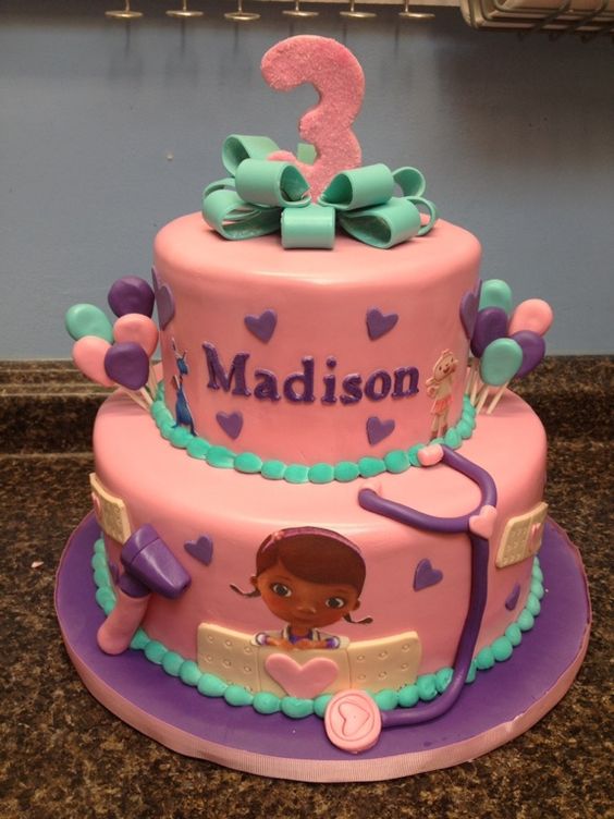 Doc McStuffins Birthday Cake