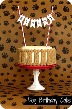 Dog Birthday Cake