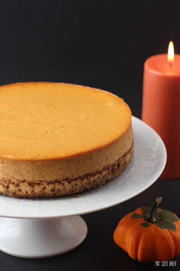 Easy Pumpkin Cheesecake