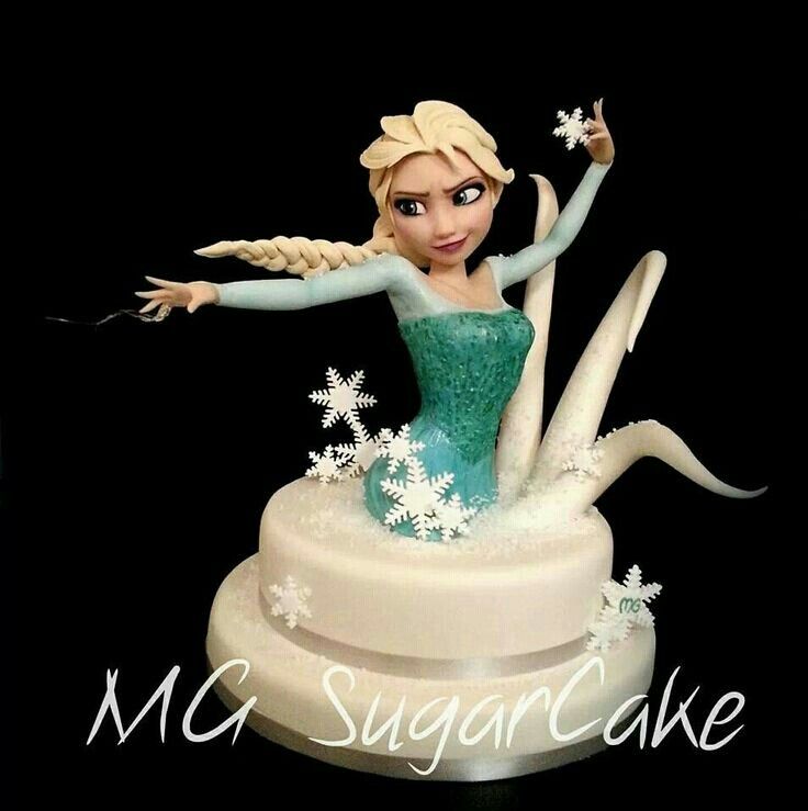 Elsa Frozen Cake