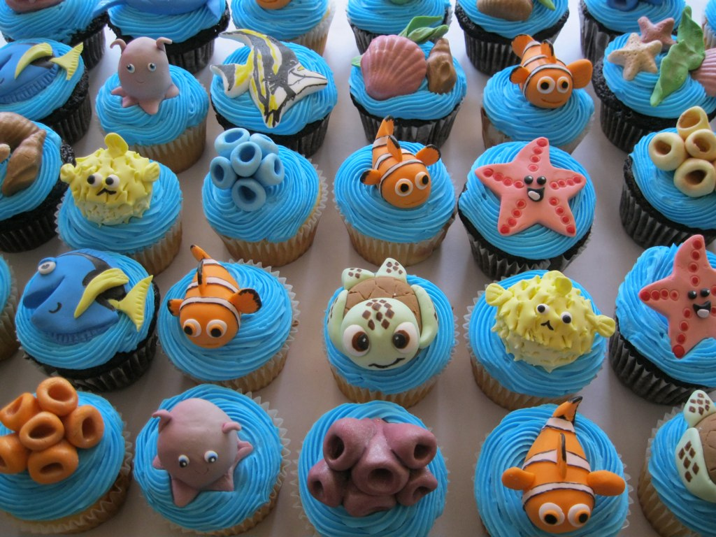 Finding Nemo Cupcakes