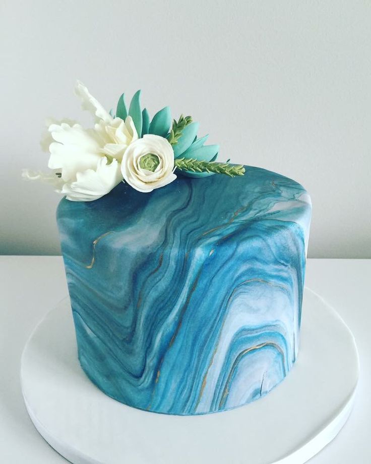 Fondant Birthday Cake