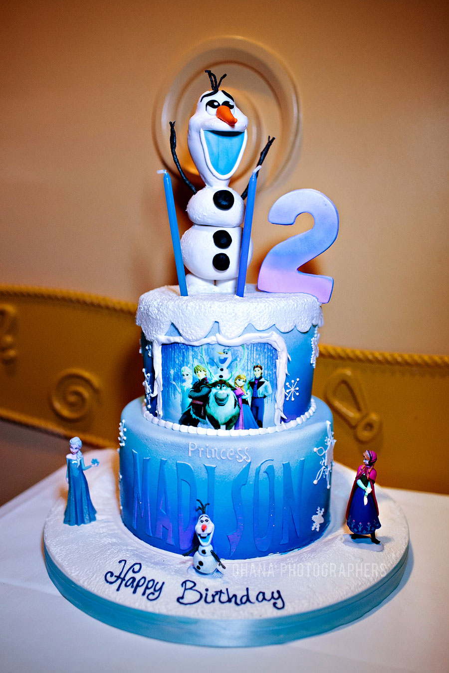 Frozen Birthday Cake Theme