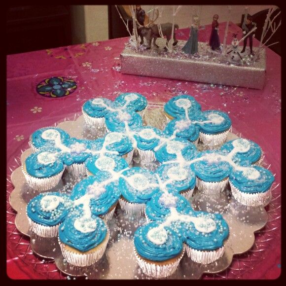 Frozen Cupcake Cake Ideas