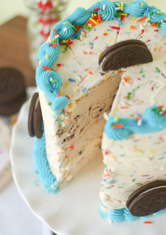 Funfetti Ice Cream Cake