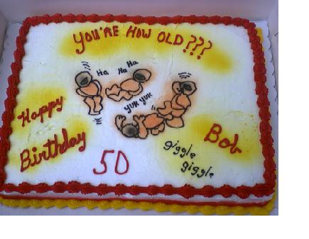 Funny 50th Birthday Cake Ideas