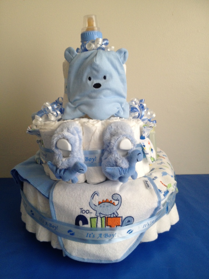 9 Photos of Huge Diaper Cakes