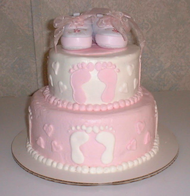 Girl Baby Shower Cake