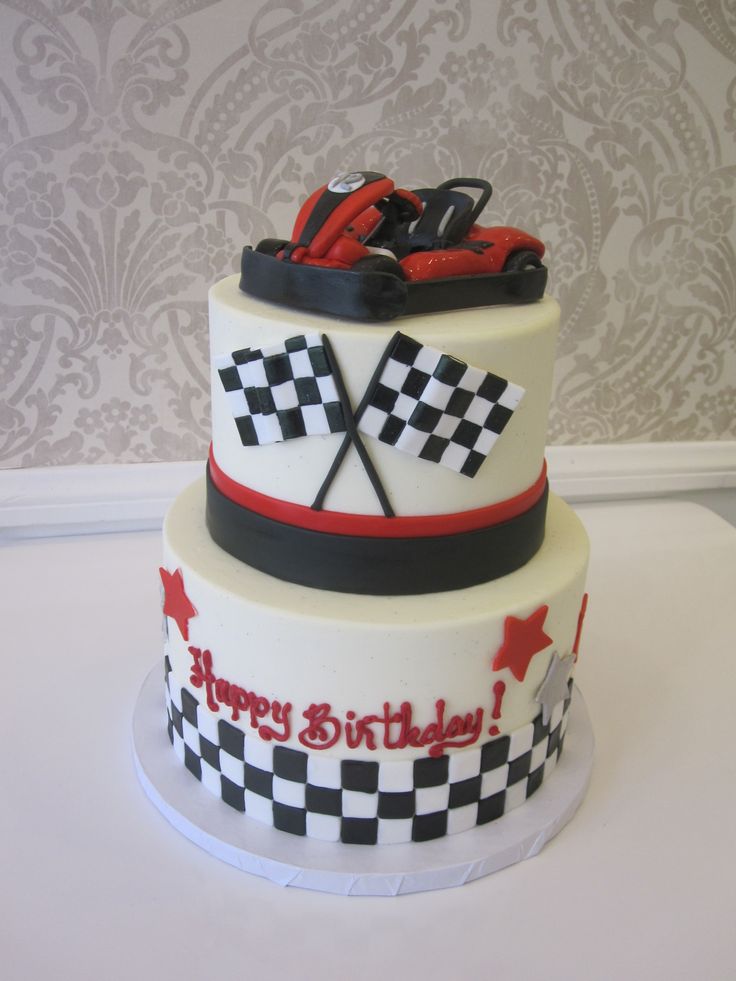 Go Kart Birthday Cake Ideas