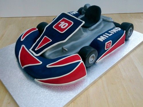 Go Kart Birthday Cake Ideas