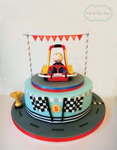 Go Kart Birthday Cake