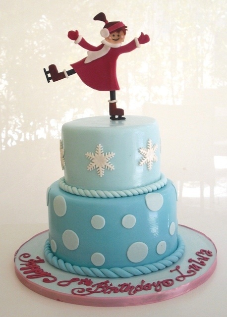 Ice Skating Cake Ideas