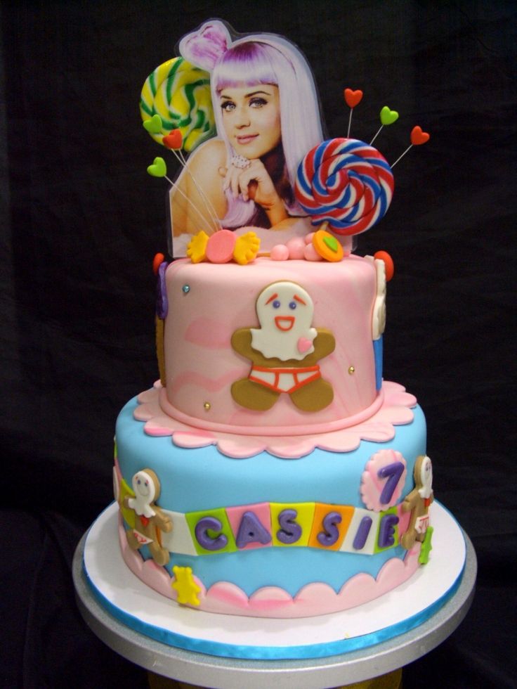 Katy Perry Birthday Cake