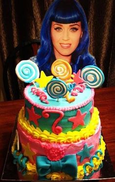 Katy Perry Birthday Cake