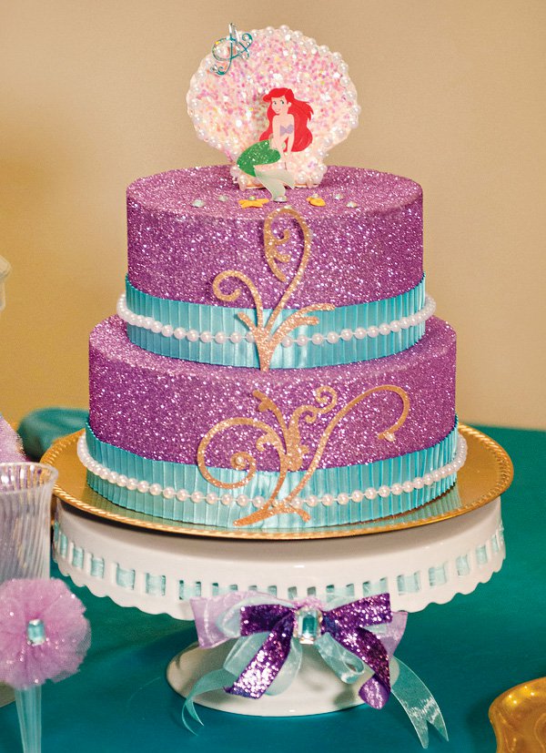 Little Mermaid Birthday Cake Idea