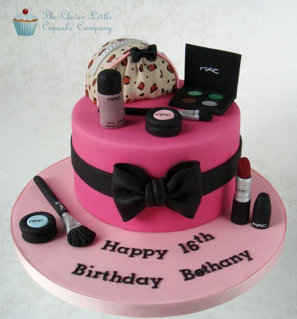 Mac Makeup Cake