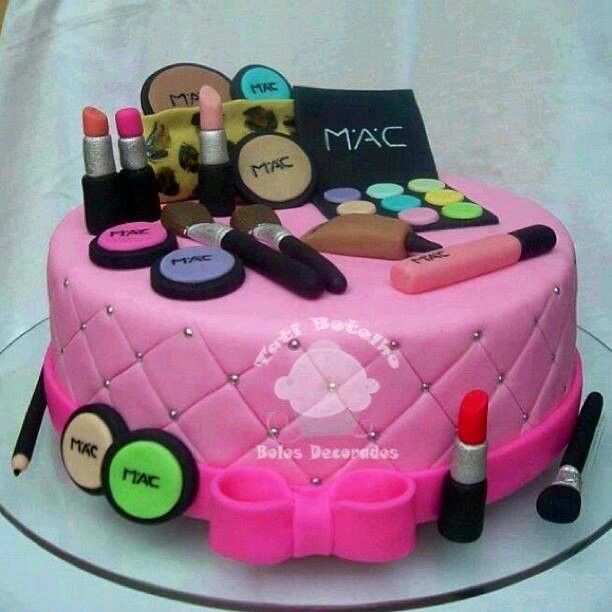 Mac Makeup Cake